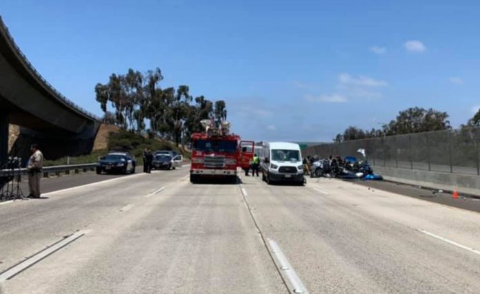 Accidente, Cuerpos, San Ysidro